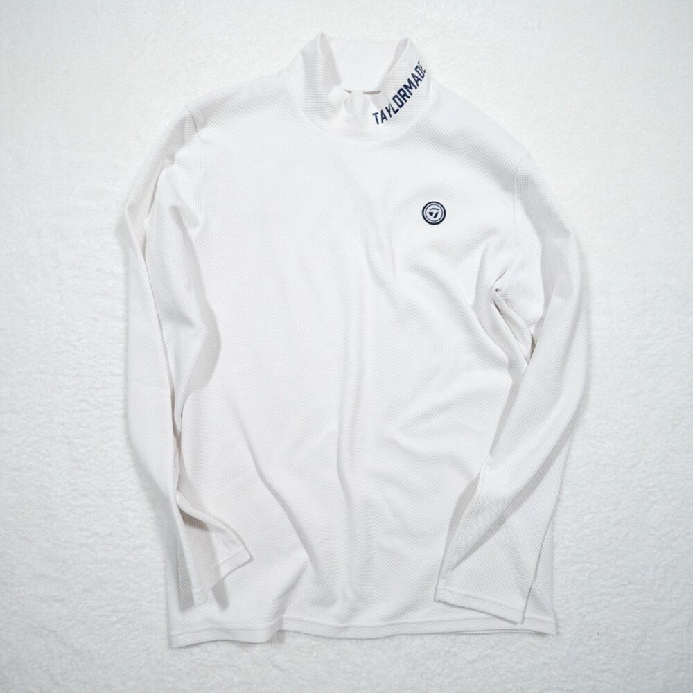 TaylorMade Japan Exclusive Only Performance Mock Neck Golf Shirt - Men's Medium